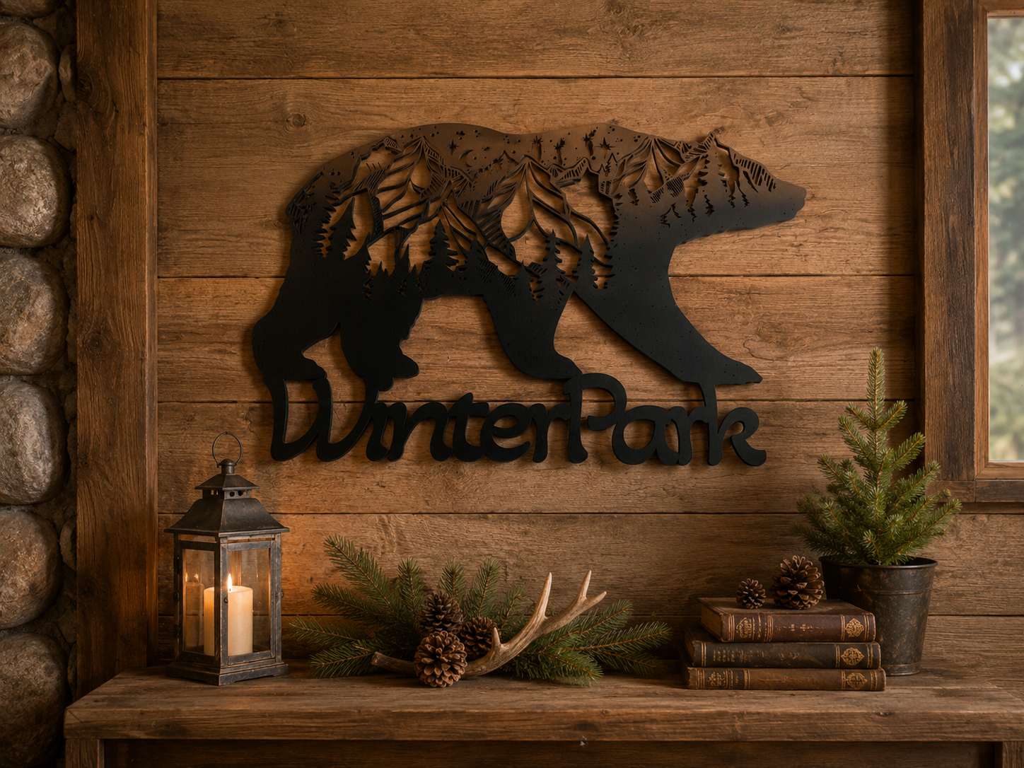 Custom product with engraved detail